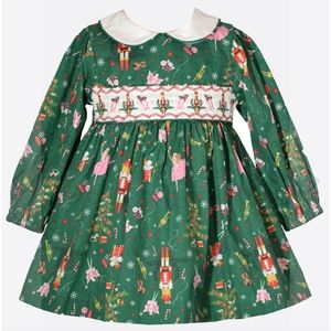 SMOCKED NUTCRACKER DRESS